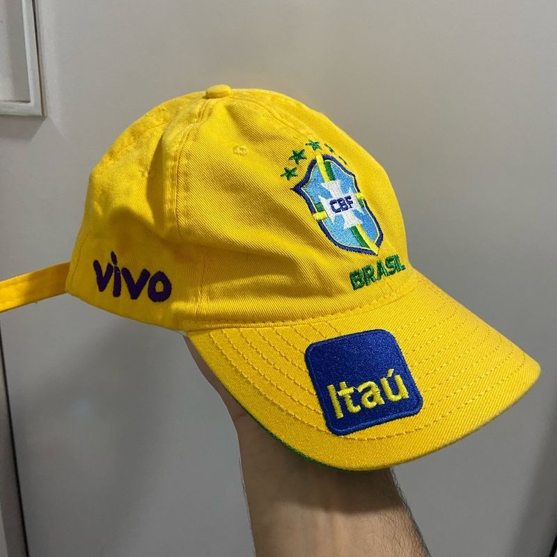 Boné  Amarelo seleção  brasileira